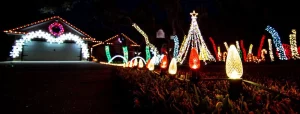 Lone Star Christmas Light Show of Cedar Park, Texas Christmas Lights on the Tacky Light Tour