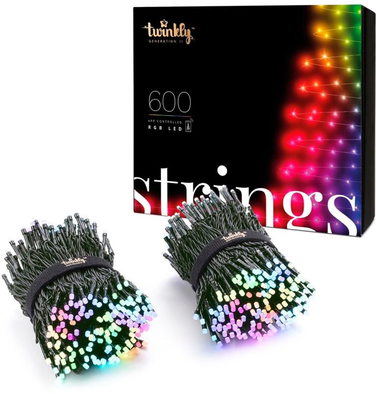Twinkly - Smart Light String 600 LED RGB Generation II Christmas Lights