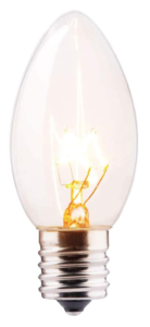 Clear C9 Christmas Light Bulb