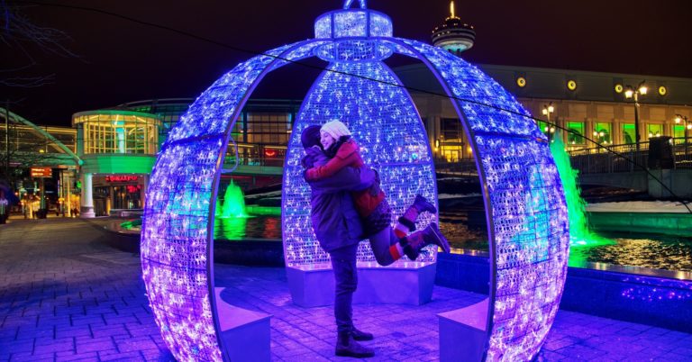 Winter Festival of Lights in Niagara Falls, Canada