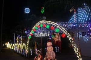 Wiekele Christmas Lights in Waipahu, Hawaii