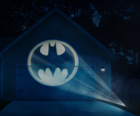 Homemade Batman Bat Signal