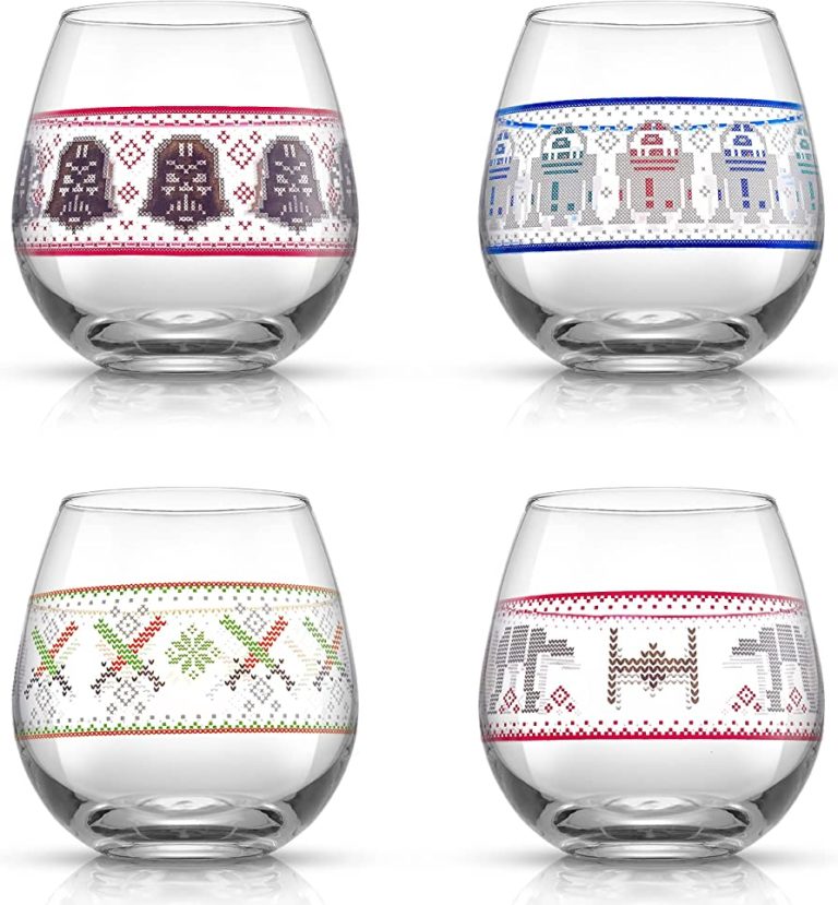 Star Wars™ Ugly Sweater Stemless Wine Glasses