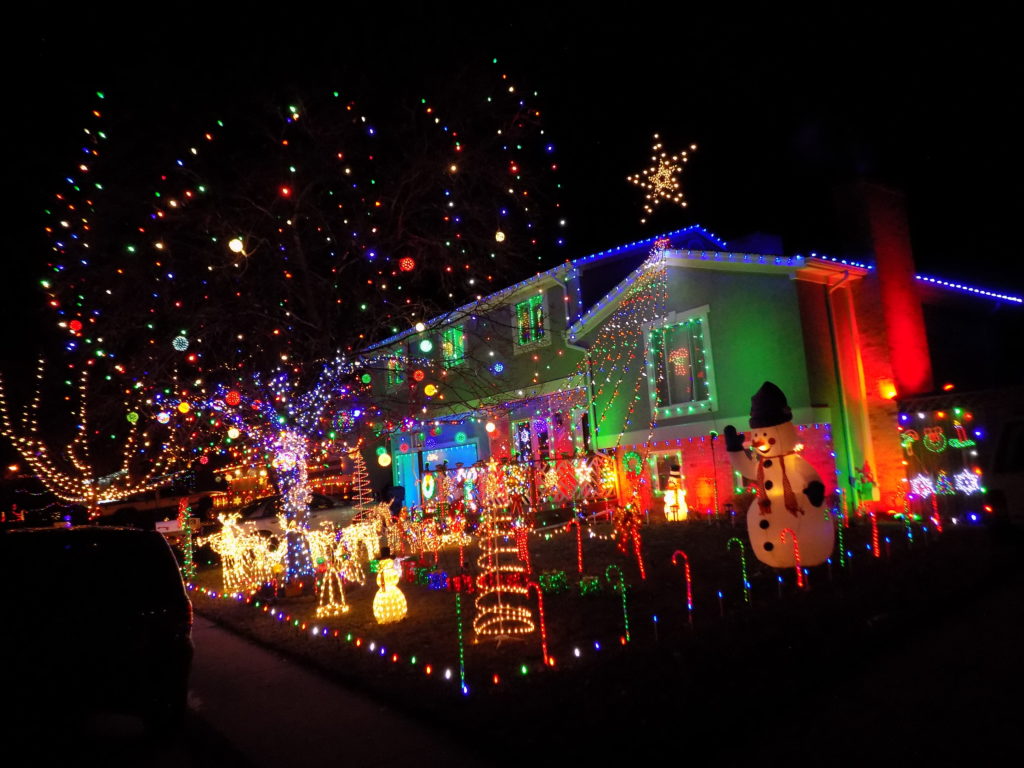 Jonathan Call's Christmas lights in Aurora, Colorado