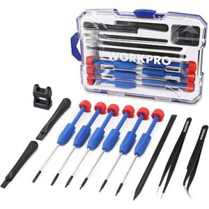 Prime Members: WorkPro 12-in-1 Magnetic Torx Screwdriver Set w/ Case