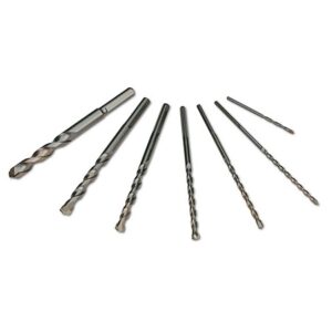 7-Piece Milwaukee Carbide Hammer Drill Bit Set