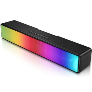 AFK Computer Sound Bar Speaker with RGB Lights