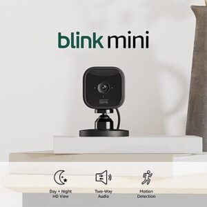 Blink Mini 1080p Indoor Smart Security Camera (2 Colors)