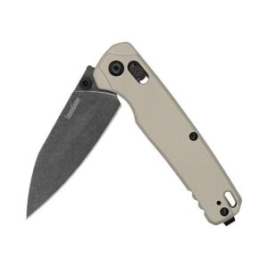 Kershaw Bel Air Folding Pocket Knife w/ 3.1" CPM MagnaCut Blade (Beige)
