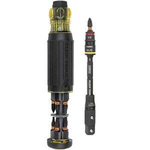 Klein Tools KNECT 16-in-1 Impact-Rated Hybrid Screwdriver/Nut Driver