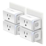 4-Pack TP-Link Kasa HS103 Smart Wi-Fi Plugs + 25% Back w/ Prime Card