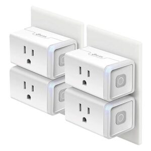 4-Pack TP-Link Kasa HS103 Smart Wi-Fi Plugs + 25% Back w/ Prime Card