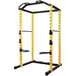 BalanceFrom PC-1 Series Power Cage w/ Lat Pull-down & Cable Crossover Attachment