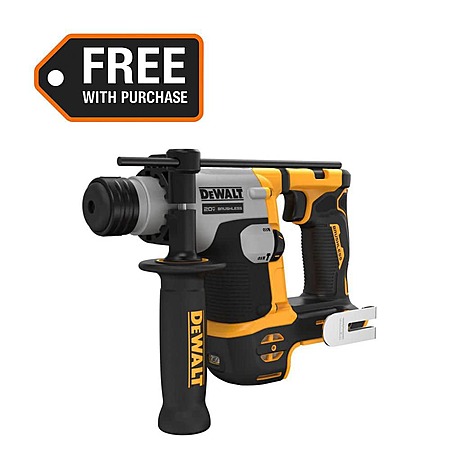 DEWALT ATOMIC 20V MAX Cordless Brushless Ultra-Compact 5/8 in. SDS Plus Hammer Drill (Tool Only). HACK $104.26