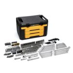 GEARWRENCH Mechanics Tool Set in 3 Drawer Storage Box, 232 Pc, 1/4 in and 3/8 in Drive, Metric/SAE | GW72LLCBMTS $156.24