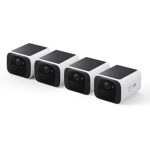 Prime Members: 4-Pack eufy Security S220 SoloCam Wireless Solar Charging Outdoor Cameras