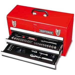 104-Piece Craftsman 1/4" & 3/8" Drive SAE Mechanics Tool Set