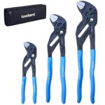 3-Piece toolant 7,10 & 12" Adjustable Plier Wrench Set