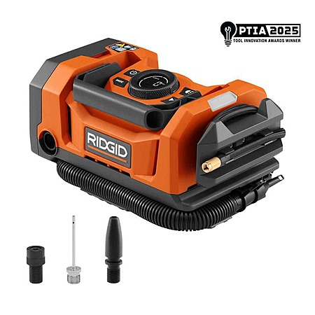 18V RIGID Dual Function Cordless Inflator (Tool Only)
