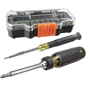 2-Pc Klein Tools Precision Driver Kit w/ 39 Bits for Apple Products