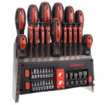 39-Piece Stalwart Magnetic Screwdriver Set Tool Kit w/ Storage Rack