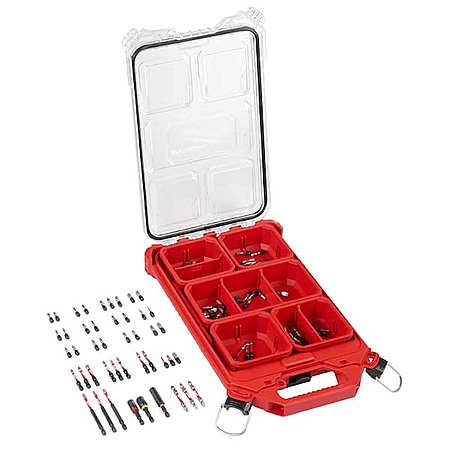 90-Pc Milwaukee Shockwave Impact Duty Driver Bit PACKOUT Set