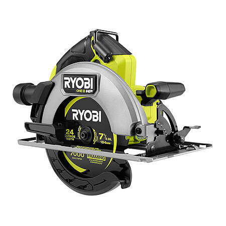 Factory blemished, RYOBI 18V ONE+ HP Brushless 7-1/4" Circular Saw, $77.99 + possible FS