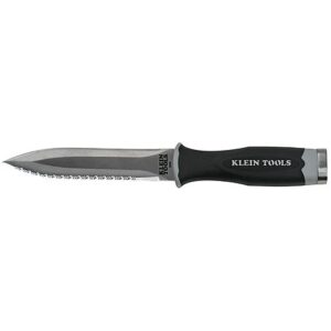 Klein Tools Serrated Stainless Steel Duct Knife w/ 5.5'' Blade