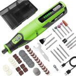 Phalanx 2500mAh Cordless Rotary Tool w/ 64-Piece Accessories (Green)