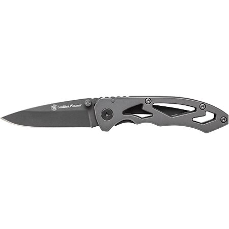 5.4" Smith & Wesson CK400 Frame Lock Drop Point Folding Knife
