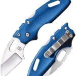 Cold Steel Mini Tuff Lite Knife 2" Sheepsfoot Blade w/ 3" Griv-Ex Handle