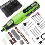 Phalanx 2500mAh Cordless Rotary Tool w/ 64-Piece Accessories (Green)