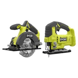 RYOBI ONE+ 18V 5-1/2" Circular Saw & Jig Saw Kit (Tools Only)