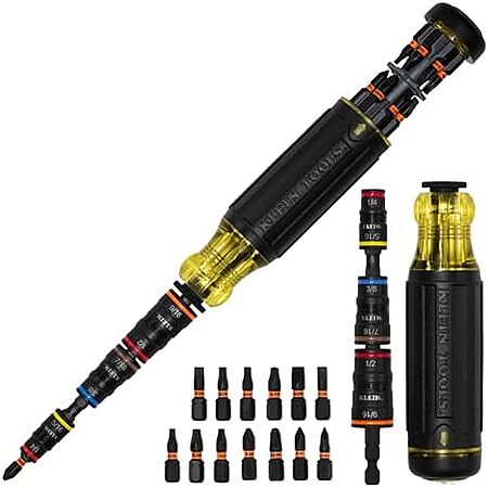 Klein Tools 20-in-1 Multi-Bit Impact Rated Sockets & Screwdriver Tool