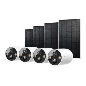 Costco Members: 4-Pk TP-Link Tapo TC85 2K Security Camera w/ Solar Panel