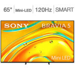 Costco - Sony 65" Class - BRAVIA 5 Series - 4K UHD Mini LED Smart TV $599.97 in store only YMMV