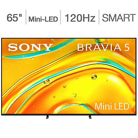 Costco - Sony 65" Class - BRAVIA 5 Series - 4K UHD Mini LED Smart TV $599.97 in store only YMMV