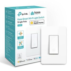 Kasa Apple HomeKit Smart Light Switch KS200 White $14.35 + Free S&H w/ Prime or $35+