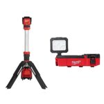 Milwaukee M12 12V ROCKET LED Stand Work Light + PACKOUT FloodLight (Tools Only)