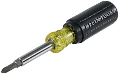 Klein Tools 5-In-1 Multi-Bit Screwdriver / Nut Driver (32476)