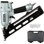 Metabo HPT 2-1/2" 15-Gauge Pneumatic Angled Finish Nailer w/ Air Duster
