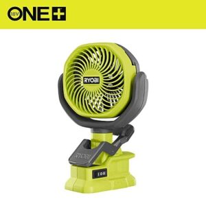 RYOBI ONE+ 18V Cordless 4" Clamp Fan (Tool Only)