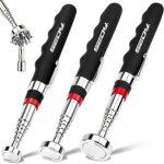 3-Pk 30" Sedy Extendable Telescoping Magnetic Grabber Tool (30/40/80 Lbs. Force)