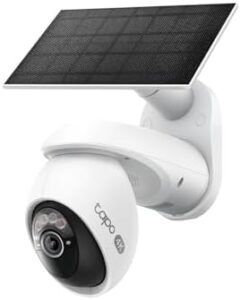 Tapo 4K Outdoor Pan/Tilt Solar Wireless Security Camera + 25% Back w/ Prime Visa