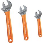 3-Pc Klein Tools D5073 Adjustable Wrench Set (6", 8" & 10")