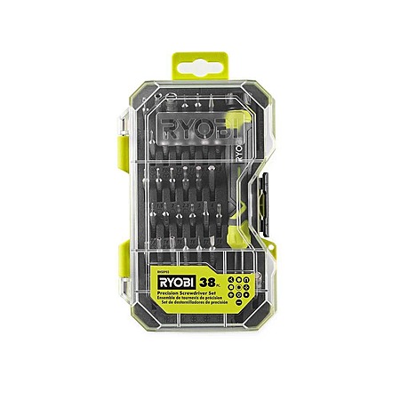 38-Piece RYOBI Precision Screwdriver Set $9.97 + Free Shipping