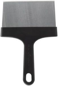 6" Blackstone Stainless Steel Griddle Scraper w/ Plastic Handle