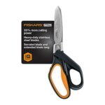 10" Fiskars Heavy Duty Pro PowerArc Shears (Orange/Black)