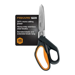 10" Fiskars Heavy Duty Pro PowerArc Shears (Orange/Black)