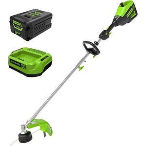 Greenworks 60V 16" Brushless Cordless String Trimmer w/ 4.0Ah Battery